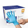 American Hospital Supply Nitrile Exam Gloves, 3.5 mil Palm, Nitrile, Powder-Free, M, 1000 PK, Blue AHS-GN-M_CS